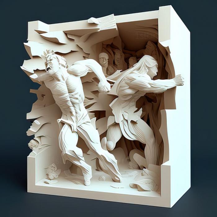 खेल (3DGMS_67901) सीएनसी मशीन के लिए 3D मॉडल